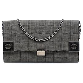 Chanel CC Choco Bar Jean Catena con patta