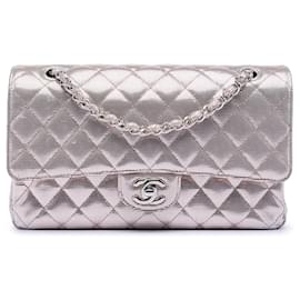 Chanel Medium Classic Pelle di vitello Effetto Pixel Doppio ribalta