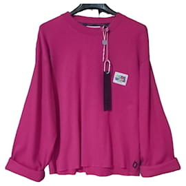 Sudadera GCDS WEAR fucsia, Nueva con Etiqueta