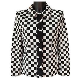 Giacca a scacchi Moschino Boutique