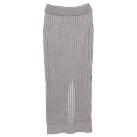 Maison Martin Margiela Falda de rayón y poliéster MM6