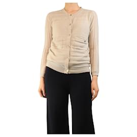 Neutrale Kaschmir-Cardigan - Größe S - Chloé