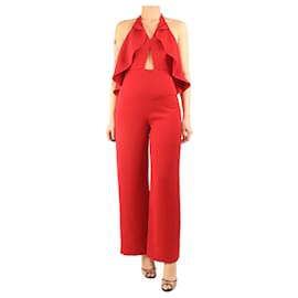 Mono halter de crepé rojo - talla UK 10 - Autre Marque