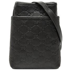 Crossbody Guccissima nera di Gucci