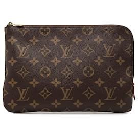 Etui Voyageur PM Monogramma Marrone Louis Vuitton