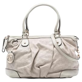 Borsa Sukey Guccissima bianca di Gucci