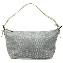Céline Borsa a mano in tela Macadam Celine blu C