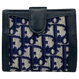 Portafoglio bi-fold Dior Trotter Christian Dior