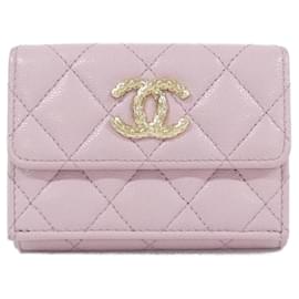 Portafoglio in pelle di caviale Chanel AP4084