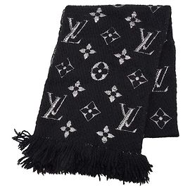 Sciarpa Logomania Shine in Lana e Seta Louis Vuitton