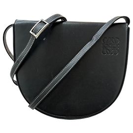Borsa a tracolla in pelle Loewe con tacco