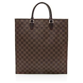 Louis Vuitton Damier Ebene Sac Plat Tote