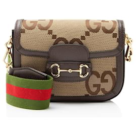 Gucci Jumbo GG Tela Horsebit 1955 Mini Crossbody