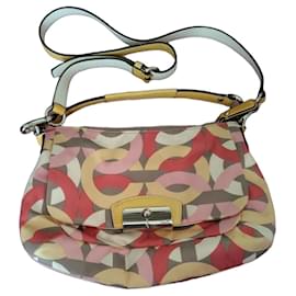 Mehrfarbige Coach-Handtasche