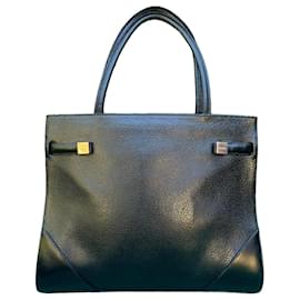 Borsa Max Mara in pelle nera