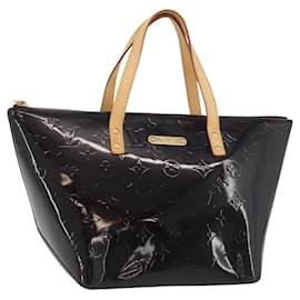LOUIS VUITTON Bolsa Tote Bellevue GM Monogram Vernis Amarante M93589 Auth ka3556A