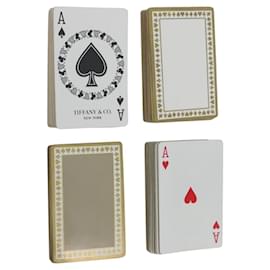 Carte da gioco TIFFANY&Co. 2 set Rosso Blu Auth BA11539 - Autre Marque