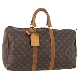 LOUIS VUITTON Borsa Boston Monogram Keepall 45 M41428 Auth LV YKZ115