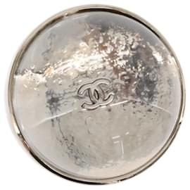 CHANEL COCO Mark Magnifier metal Clear CC Auth BA12017M - Chanel