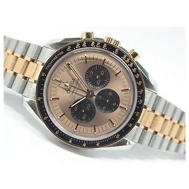 OMEGA Speedmaster orologio lunare Professionale SS x bracciale in oro Sedna & gomma per uomini