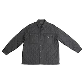 Prada Re-Nylon puffer jacket black