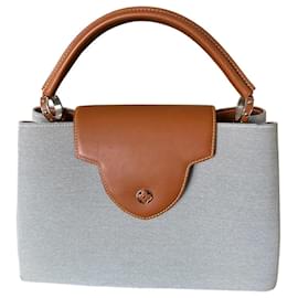 Borsa Louis Vuitton Capucine Grigia
