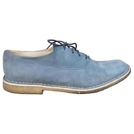 Richelieu Sartore Sabah in camoscio azzurro