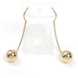 Tiffany & Co Pendientes de bola en oro amarillo de 18K con herrajes Tiffany