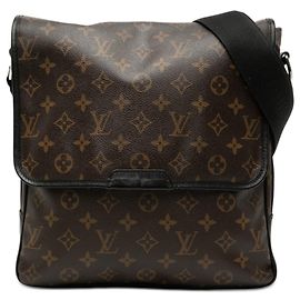 Borsa Bass MM Monogram Macassar Marrone Louis Vuitton