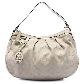 Gucci Braune Guccissima Sukey Schultertasche