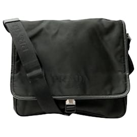 BAG MESSENGER PRADA LOGO NYLON BORSO A TRACOLLA