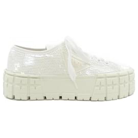 Prada 1E787M Pailletten-Sneaker