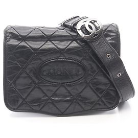 Borsa a Spalla Chanel Wild Stitch Nera