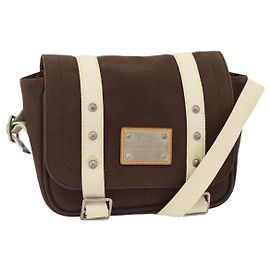 LOUIS VUITTON Antigua Buzzus PM Schultertasche Braun M40080 LV Auth ka3449A