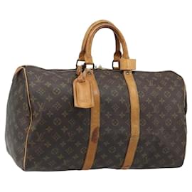 LOUIS VUITTON Borsa Boston Monogram Keepall 45 M41428 LV Auth 171950