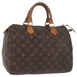 LOUIS VUITTON Borsa a Mano Monogram Speedy 30 M41526 Auth LV BAZ543