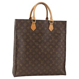 LOUIS VUITTON Borsa Sac Plat Monogram M51140 LV Auth th6661