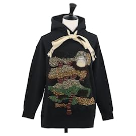 LOEWE ~ Sudadera con capucha Studio Ghibli Mi Vecino Totoro Algodón S Negro Auth 167162SM