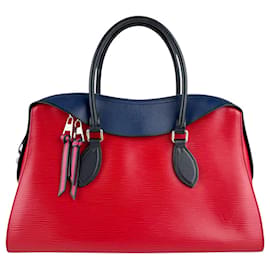 Borsa tote in pelle Epi Louis Vuitton