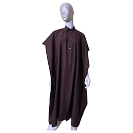 Sofie d'Hoore Duchy Cacao Baumwollkleid Braun