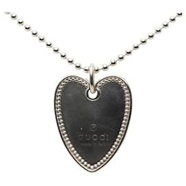 Collar en forma de corazón Gucci en plata 925