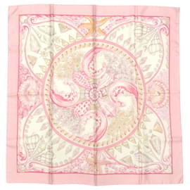 Foulard in seta Hermès Carré 90 Parures Oceaniche
