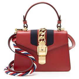 Gucci Leder Sylvie Mini Handtasche