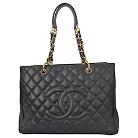 Chanel GST Caviar Nero Oro