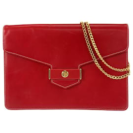 Borsa a spalla in pelle con logo CD di Dior