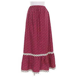 Falda de algodón Gucci