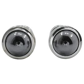 Tiffany & Co Tiffany Paloma Picasso Silber 925 Hämatit Manschettenknöpfe