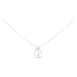 Autre Marque Collana in diamante in oro bianco Au750