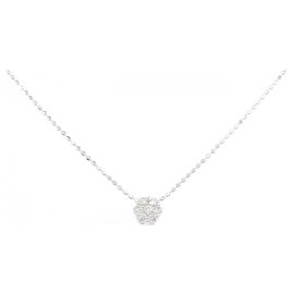 Autre Marque Collana di diamanti in oro bianco Au750