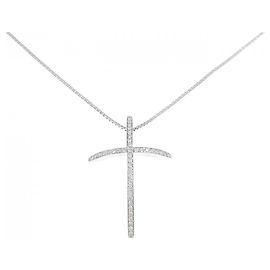 Autre Marque Collana Chimento Au750 platinum diamond